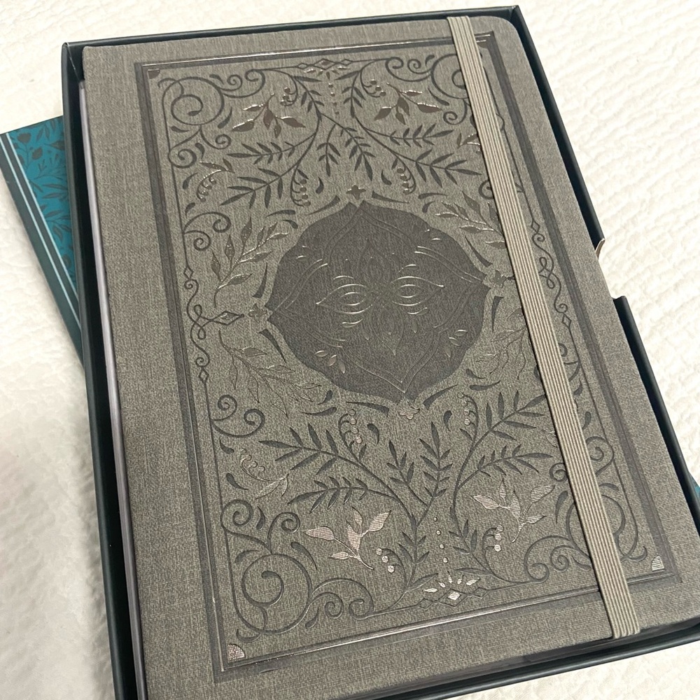 Archer & Olive A5 Dot Grid Warm Grey Storybook Journal